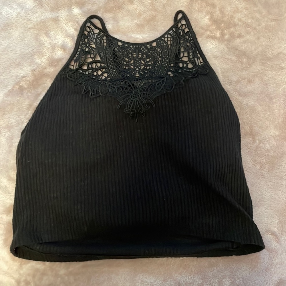 black padded shirt